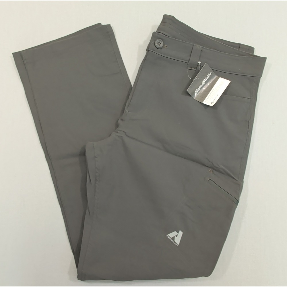 Eddie Bauer First Ascent Women 16 Dark Smoke Guide Pro Hiking Pants Stretch